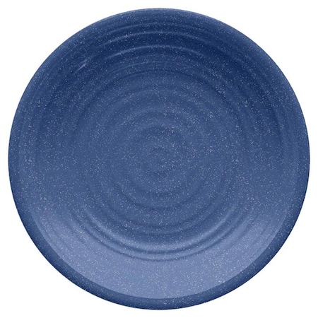 Tarhong TarHong Blue Bamboo/Fiber Artisan Salad Plate 1 pk PAN1085MBSBL